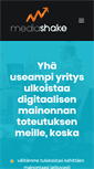 Mobile Screenshot of mediashake.fi